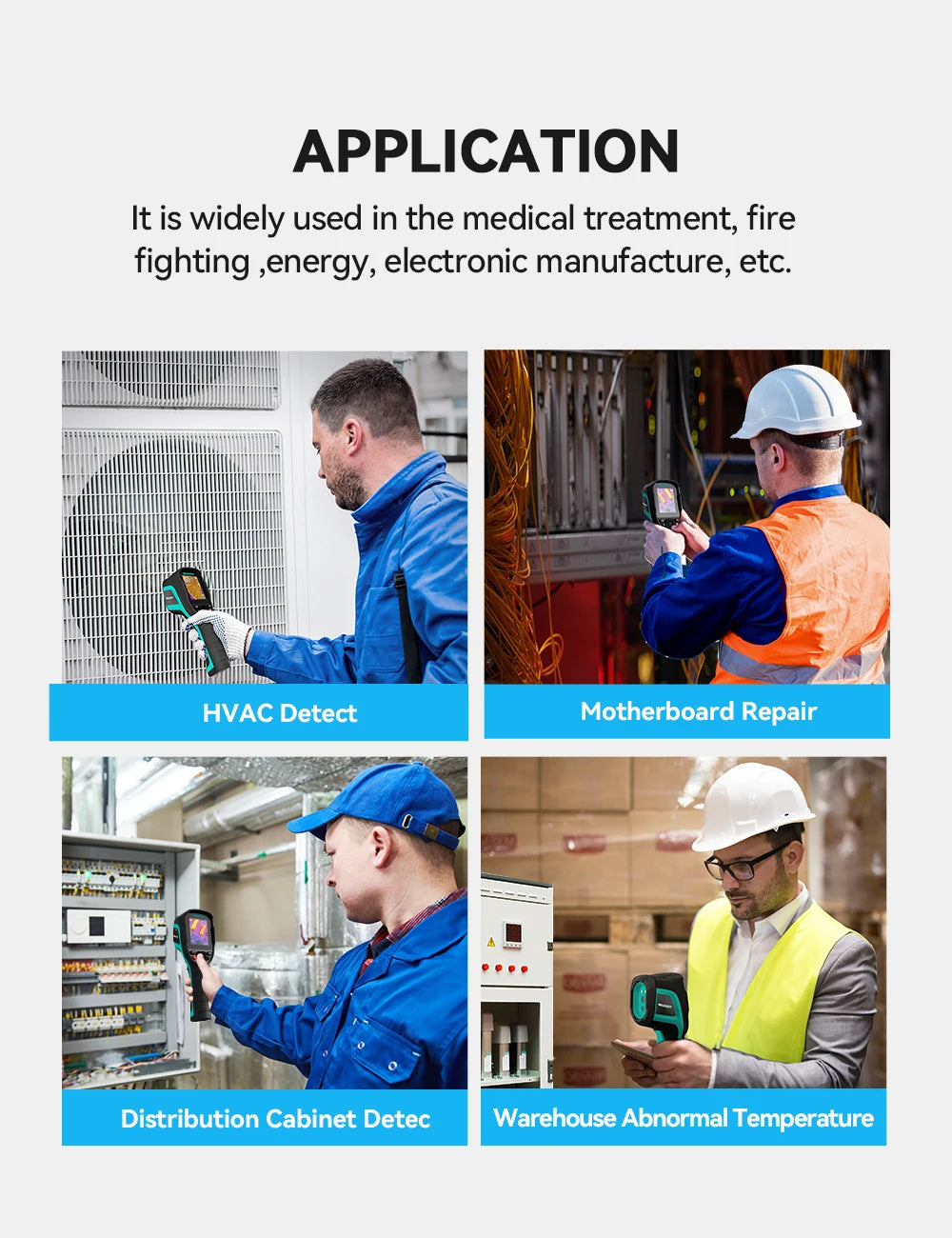 Temperature Meter For Repair, PCB, Pipeline Detection