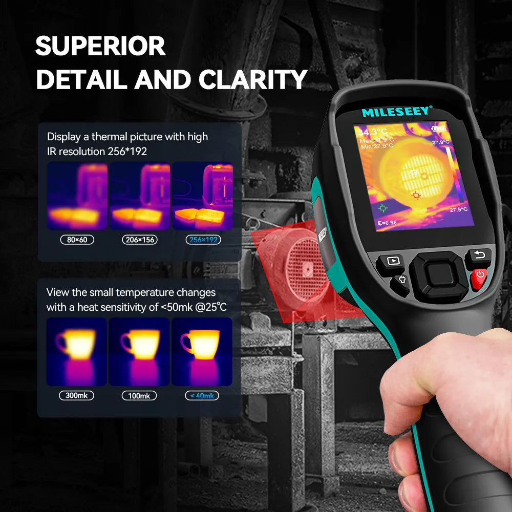 Temperature Meter For Repair, PCB, Pipeline Detection