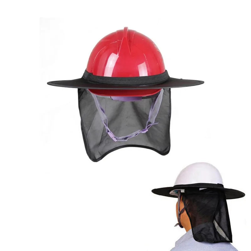 Reflective Hard Hat Sun Shield with Neck Protection