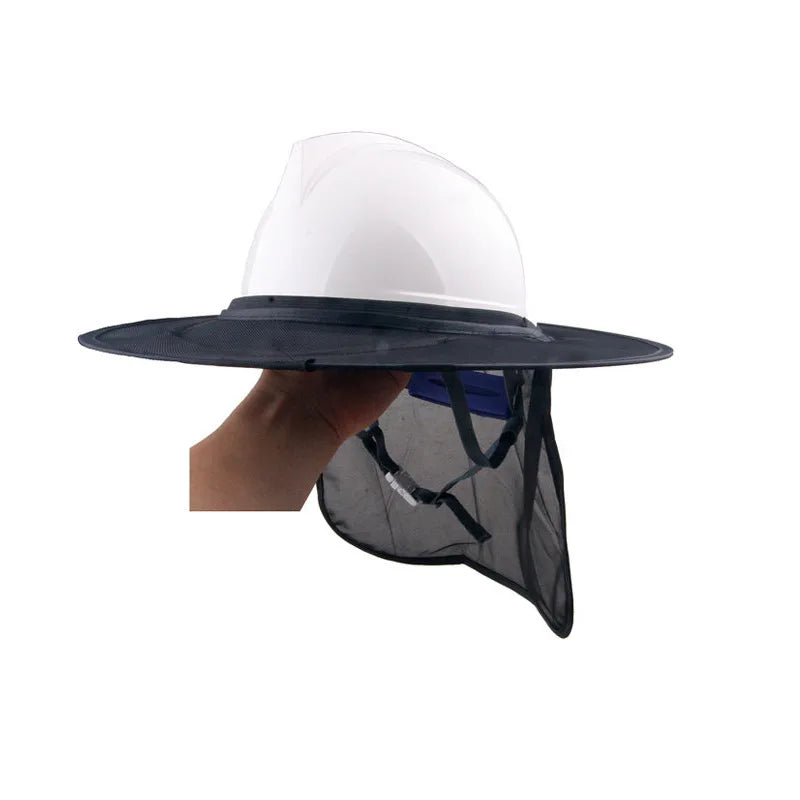 Reflective Hard Hat Sun Shield with Neck Protection